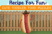 Recipe for Fun: Cute Toddler Food Puzzles