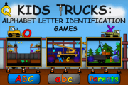 Kids Trucks: Alphabet Letter Identification Games