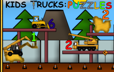 Kids Trucks: Puzzles 2 - An Animated Construction Truck Puzzle Game for Toddlers, Preschoolers, and Young Children