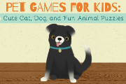 Pet Games for Kids: Cute Cat, Dog, and Fun Animal Puzzles