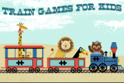 Train Games for Kids: Zoo Railroad Car Puzzles